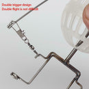 Outdoor Fishing Feeder Automatic Tackle Launcher Trap Spring Cage Hooks Pretty