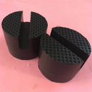 4x Car Universal Slotted Frame Rail Floor Jack Guard Adapter Lift Rubber P UTK