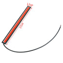 2Pcs Red super bright cob car waterproof 12v led light drl fog driving l ME