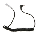 For BMPCC 4K Power Cable Cord DC Coupler Interface Spring Wire 5.5x2.5mm Socket