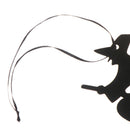 Halloween The Witch Is In Sign Non-woven Witch Hanging On Party Decoration