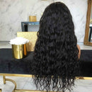 Dark Curly Lace Front Human Hair Wig Black Female Remy Hair Curly Hair Wig