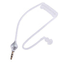 Anti-Radiation Headphones Air Tube Mono Stereo Headset Monaural 3.5mm Headp