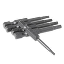 10Pcs Magnetic Hexagon Screwdriver Bit Steel 1/4 Inch Hex Shank Screw Drive