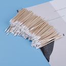 300Pcs Medical Swabs 3'' Long Wooden Handle Sturdy Cotton Applicator Sw3c