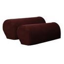 3 Pairs Stretch Polyester Sofa Armchair Slipcovers Couch Armrest Protector