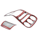 Abs Center Console Panel Decoration Cover Trim 2Pcs For Mercedes Benz C Cla