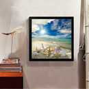 Beach 5D Full Drill Round Diamond Painting DIY Embroidery Kits Cross Stitch