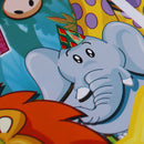 10pcs Safari Animals Gift Bags Plastic Loot Bags Candy Bag Kids Birthday Deco*