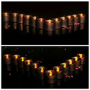 LED Creative Holiday Candle Plated Tea Light Electric Candle Light Decorati S2B2
