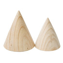 Unfinished Cone Wooden Bracelet Watch Jewelry Display Stand Holder Organizer
