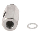 1/8'' Bspt Oil Pressure Sensor Tee To Npt Adapter Turbo Supply Feed Line Cy