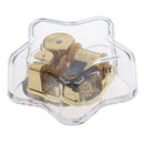 Acrylic Wind-up Mechanism Music Box Home Decor Wedding Xmas Gift, Let it go
