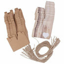 50pcs Gift Box Candy Box Bonbonniere Rustic Kraft Paper Brown