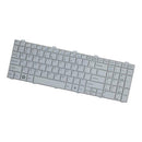 1x White English Keyboard Replacement For Fujitsu Lifebook NH751 A531 Laptop