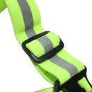 Adjustable Reflective Night Sport Riding Safety Vest Strap Cleaner Jacket Gear