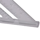 TopAluminum Alloy Speed Square Protractor Miter Framing Measurement Carpenter LJ