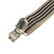 2Sets Boys Adjustable Suspenders Clip-on Braces Belts with Plaid Bowties Set