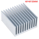 40x40x20mm Aluminum Heatsink Cooler IC Cooling Radia ME
