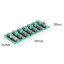 1R-9999999R Step Accuracy Seven Decade Resistor Board 1R Programmable SMD Module