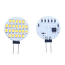 10 G4 Warm White 24 LED 3528 SMD Camper Marine Boat Spot Light Lamp Bulb DC