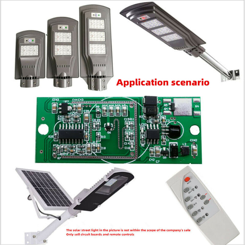Microwave Radar Induction Solar Lamp Control Panel Lithium Battery Board
