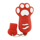 Cartoon Cat Claw Usb Flash Drive Cat's Claw Usb Pendrive Gift U Disk Memory