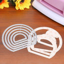 Circle Frame Metal Cutting Dies for DIY Scrapbooking Card Die Cuts (AB0044) A