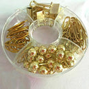 65 PCS Decorative Paper Clips Set,Multi-Kind Push-Pin Map Tacks Long Tail C W8Q4