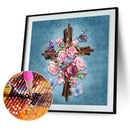 Embroidery 5D Diamond Painting DIY Flower Cross Stitch Home Wall Decor