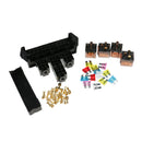 Automotive 10 Fuses 4 Relay Box Holder Over Load Protection Fuse Block