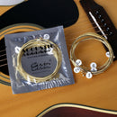 6pcs/set Universal Acoustic Guitar String Brass Hexagonal Steel Core Strings Gn