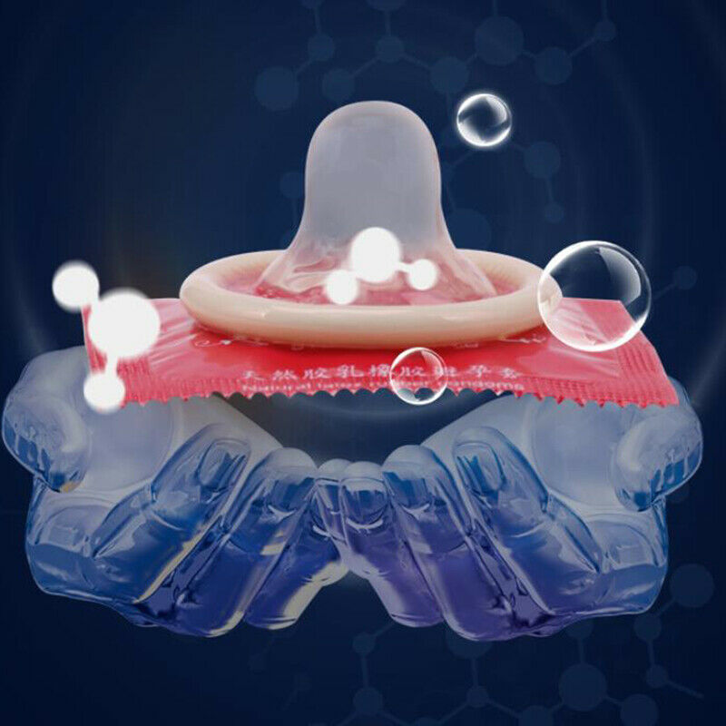 5D Dotted Thread Ribbed Condoms G Point Latex Condoms For Women Contracepti Bj