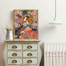 5D DIY Full Drill Diamond Painting Geisha Cross Stitch Mosaic Kits (HG421)
