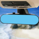 280x70Mm Car Universal Large Field Of Vision Rearview Mirror Anti-Glare Blu U6A9