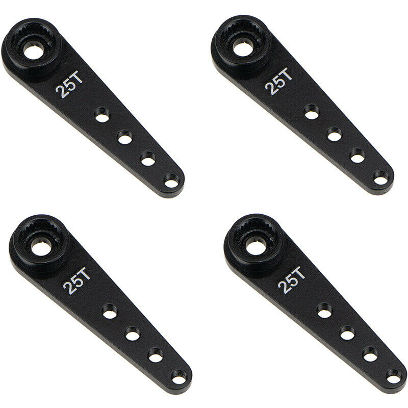 4PCS 37Mm 25T Metal Extension Steering Servo Arm Horn for RC Car Crawler Pa K3W8
