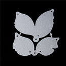 2pcs/set Leaves Metal Cutting Dies Stencils For Scrapbooking DIY Cards Making 3c