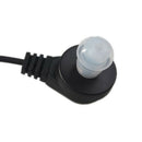 5X(2 Pin Covert Acoustic Air Tube Mic Microphone Earphone Earbud Headset E O6M5)