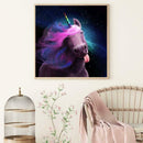 5D DIY Full Drill Diamond Painting Pink Horse Cross Stitch Embroidery Kits