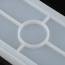 Concrete Oval Mold Ashtray Coaster Square Flexible Silicone Tray Mold EpoxyB Kw