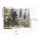 5D DIY Full Drill Diamond Painting Animal Cross Stitch Embroidery (C1149)