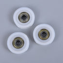 8*30*9mm Nylon Plastic Embedded 608 U Groove Ball Bearing Guide Pulley OZ