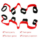4 Legged Race Bands Outdoor Game Kids Adults Birthday Team Party Games Red O8Y9