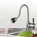 Kitchen 360 Degree Rotatable Spout Single Handle Sink Basin Faucet Adjustab