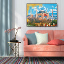 5D Diamond Painting DIY Full Drill Landscape Picture Cross Stitch (K913) A