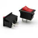 On/Off Rocker Switch Red Mini Small Rectangle DIY Project Electrical 15x21mm