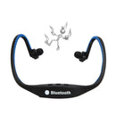 Sports Wireless Stereo Headphone Headset Earphones Earbuds (Blue) A