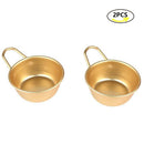 2Pcs Korean bone cereal bowl white soup ramen bowl