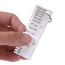 Wire Gauge Thickness Measuring Tool Wire/Sheet Metal Gage Measurement WL BX3 Gw