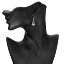 6 Pairs Christmas Bell Elk Dangles Earrings Women Ear Drop Alloy Jewelry Gifts
